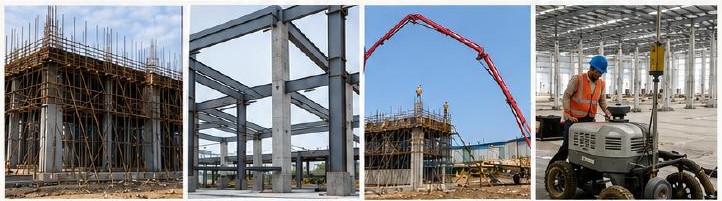 Industrial construction work